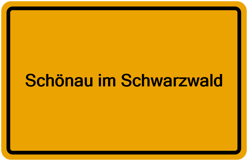 Handelsregisterauszug Schönau im Schwarzwald